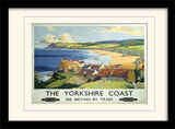 The Yorkshire Coast Framed Art Print