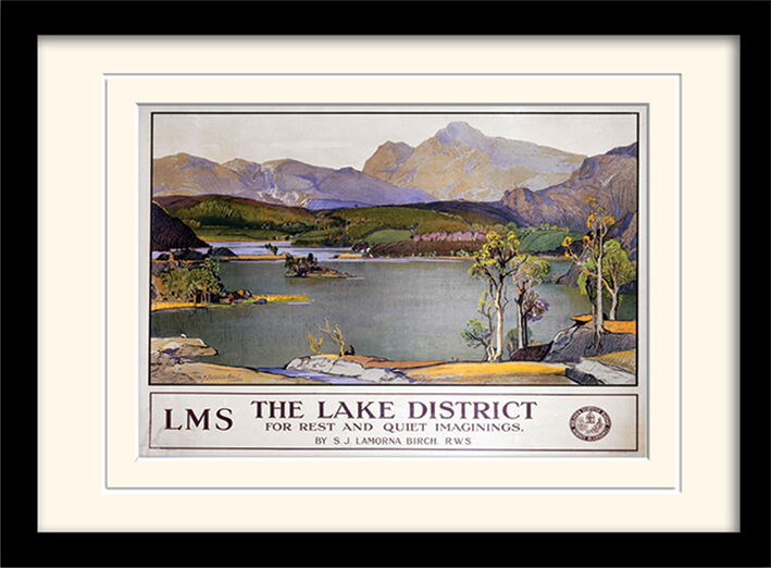 The Lake District Framed Art Print