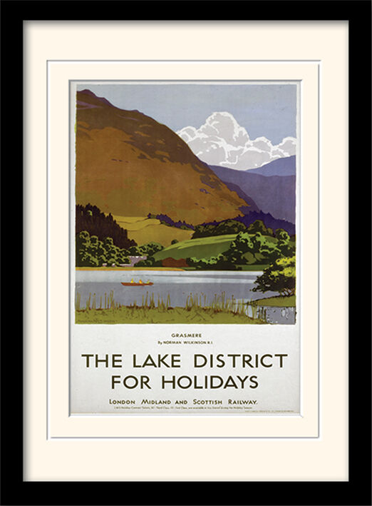 The Lake District Framed Art Print