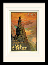 The Lake District Framed Art Print
