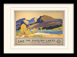 The English Lakes Framed Art Print