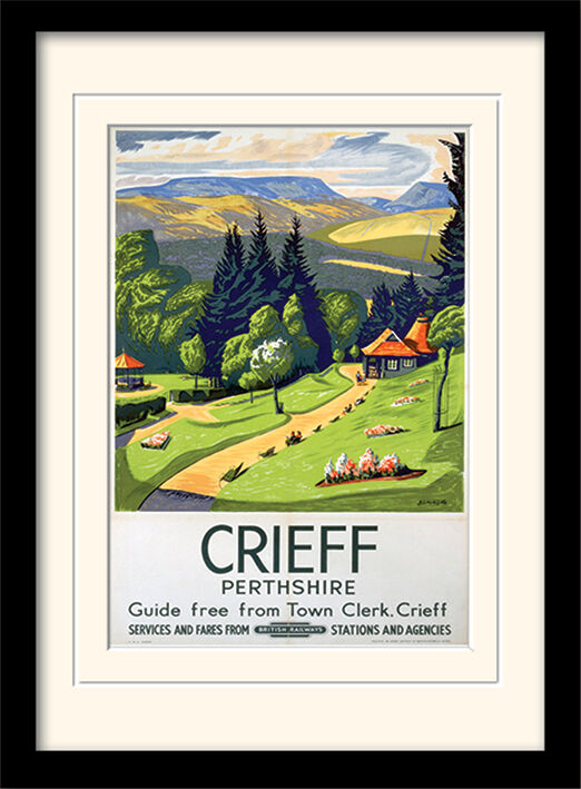 Crieff Framed Art Print