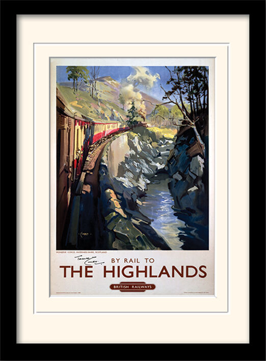 The Highlands Framed Art Print