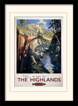 The Highlands Framed Art Print
