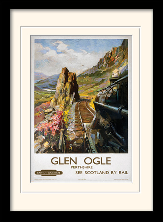 Glen Ogle Framed Art Print