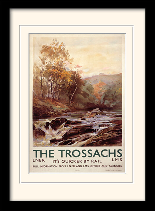 The Trossachs Framed Art Print