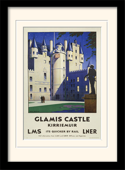 Glamis Castle Framed Art Print