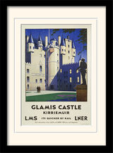Glamis Castle Framed Art Print
