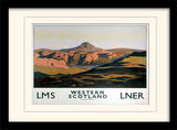 Western Scotland Framed Art Print