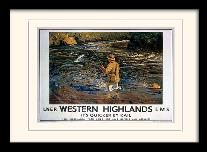 Western Highlands Framed Art Print