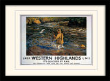 Western Highlands Framed Art Print