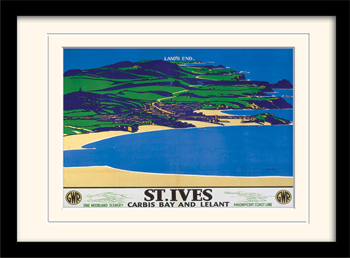 Cornwall Framed Art Print