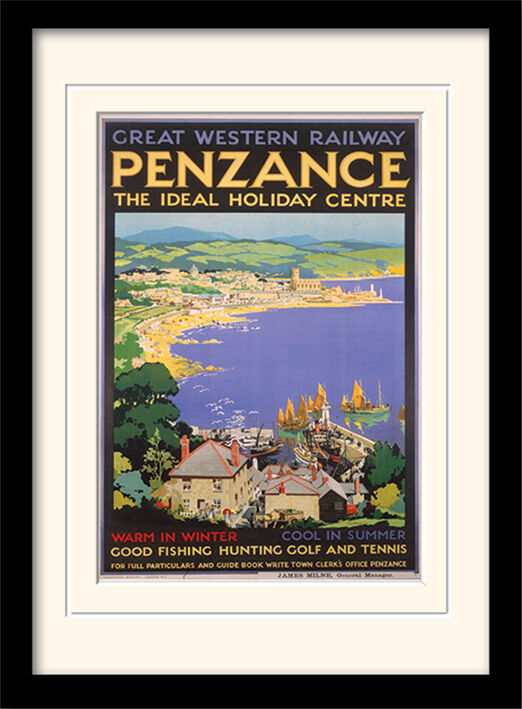 Cornwall Framed Art Print