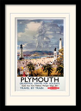 Plymouth Framed Art Print