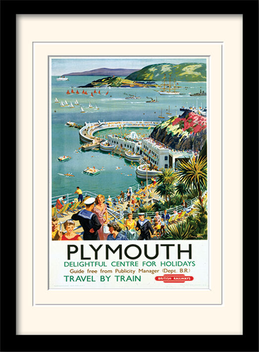 Plymouth Framed Art Print