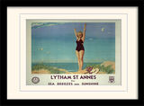 Lytham St Annes Framed Art Print