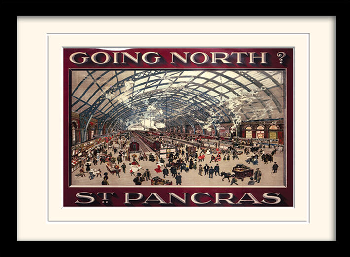 St Pancras Framed Art Print