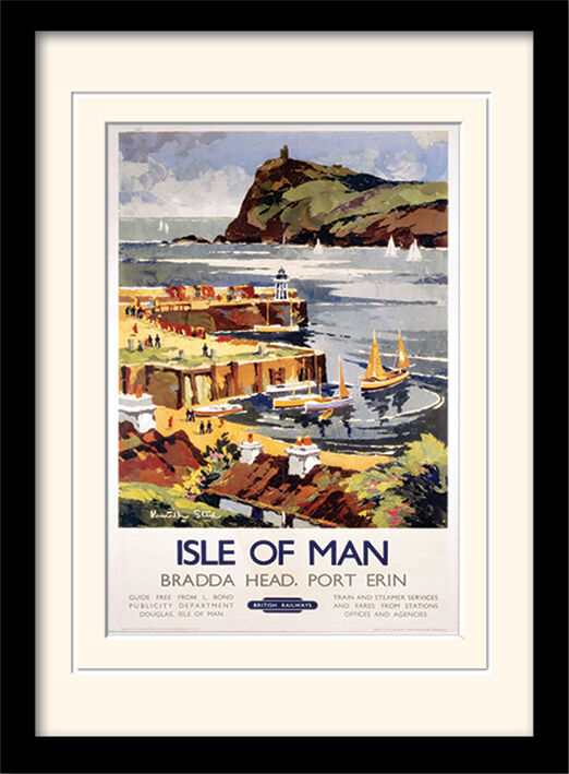 Isle of Man Framed Art Print