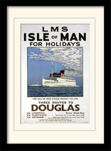 Isle of Man Framed Art Print