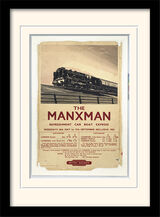 Isle of Man - The Manxman Framed Art Print