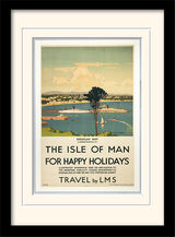Isle of Man Framed Art Print