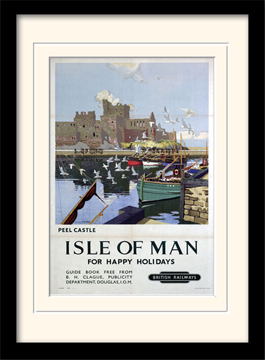 Isle of Man Framed Art Print