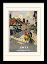 Lewes Framed Art Print