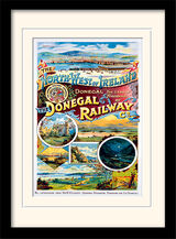 Donegal Railway Framed Art Print