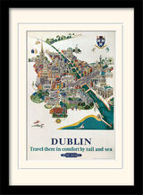 Dublin Framed Art Print