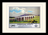 Greenisland Viaducts Framed Art Print