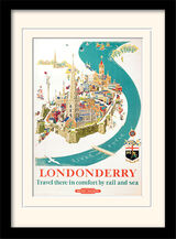 Londonderry Framed Art Print