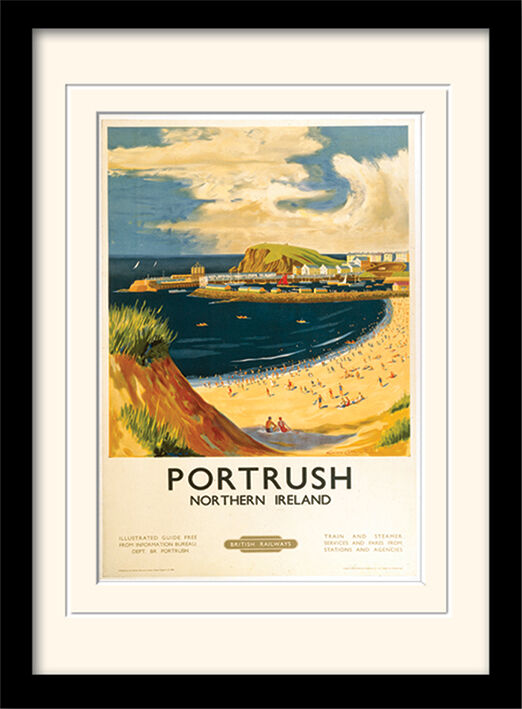 Portrush Framed Art Print