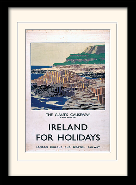 The Giant's Causeway Framed Art Print