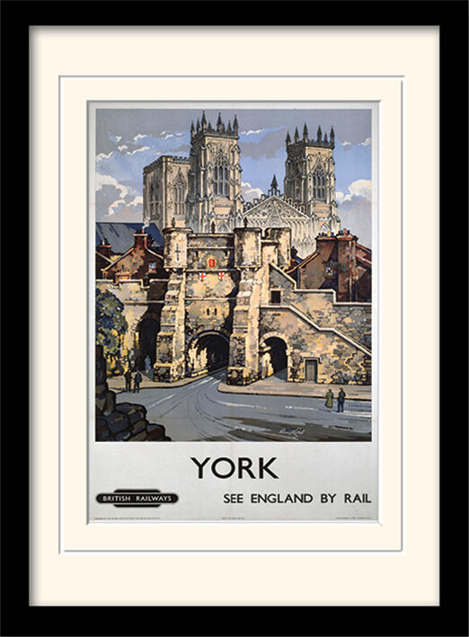York Framed Art Print