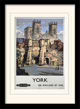 York Framed Art Print