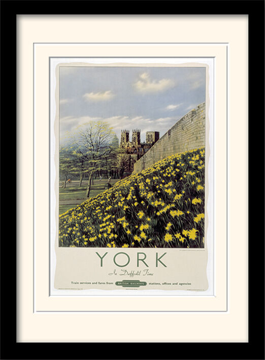 York Framed Art Print