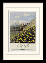 York Framed Art Print