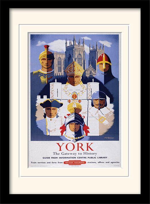 York Framed Art Print