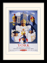 York Framed Art Print