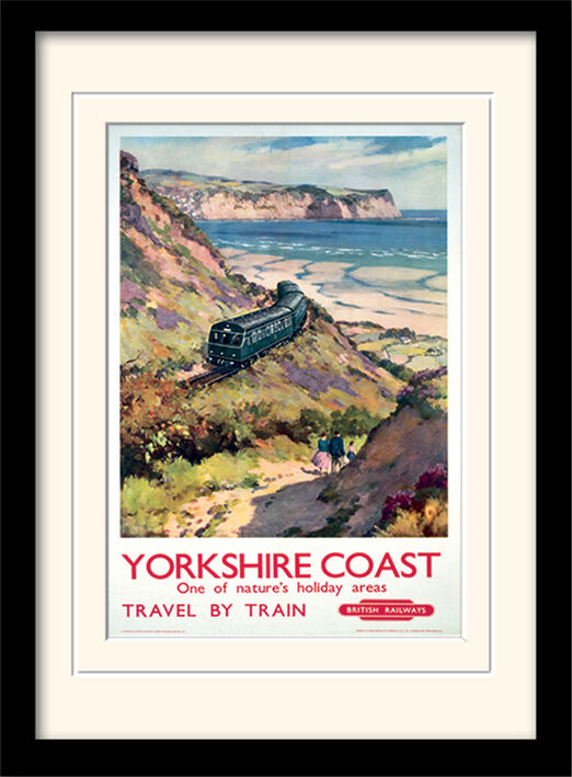 Yorkshire Coast Framed Art Print