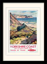 Yorkshire Coast Framed Art Print