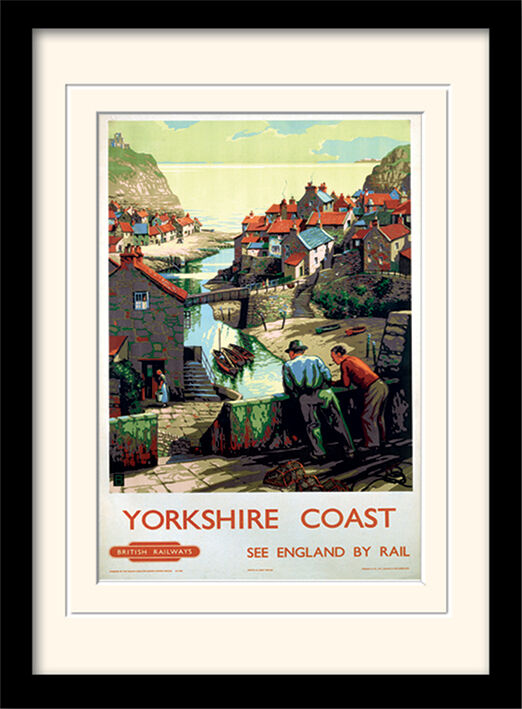 Yorkshire Coast Framed Art Print