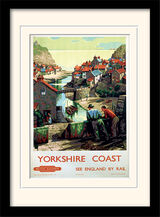 Yorkshire Coast Framed Art Print