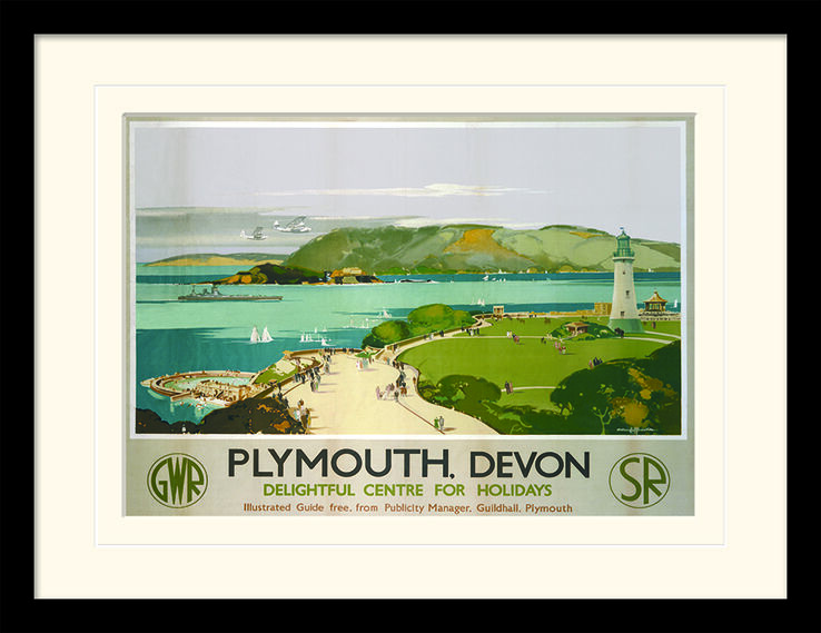 Plymouth Framed Art Print