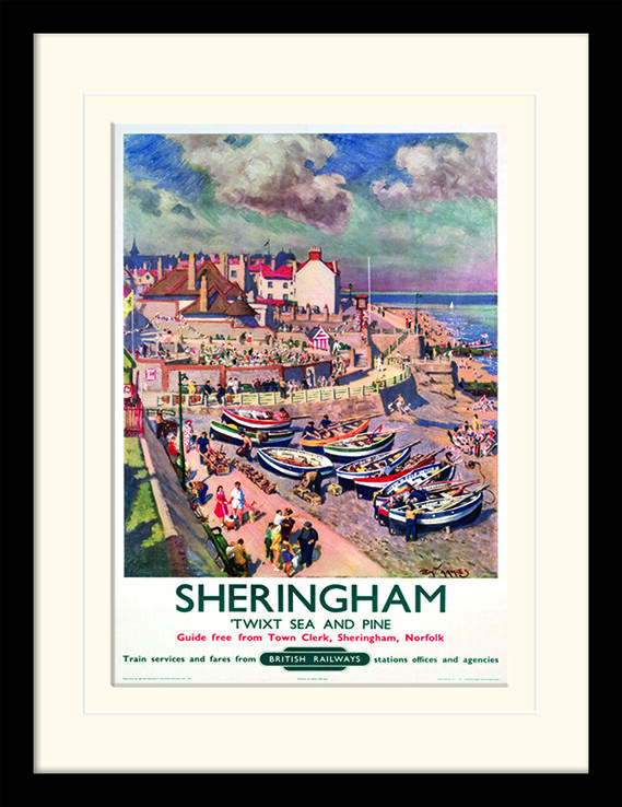Sheringham Framed Art Print