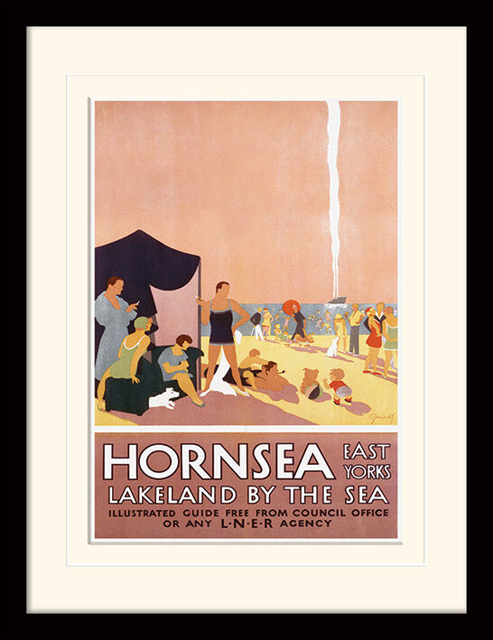 Hornsea, East Yorkshire Framed Art Print