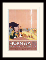 Hornsea, East Yorkshire Framed Art Print