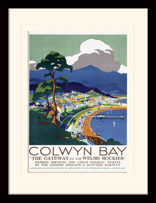 Colwyn Bay Framed Art Print