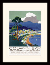 Colwyn Bay Framed Art Print