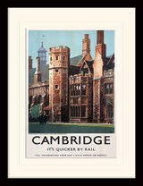 Cambridge - Peterhouse Framed Art Print